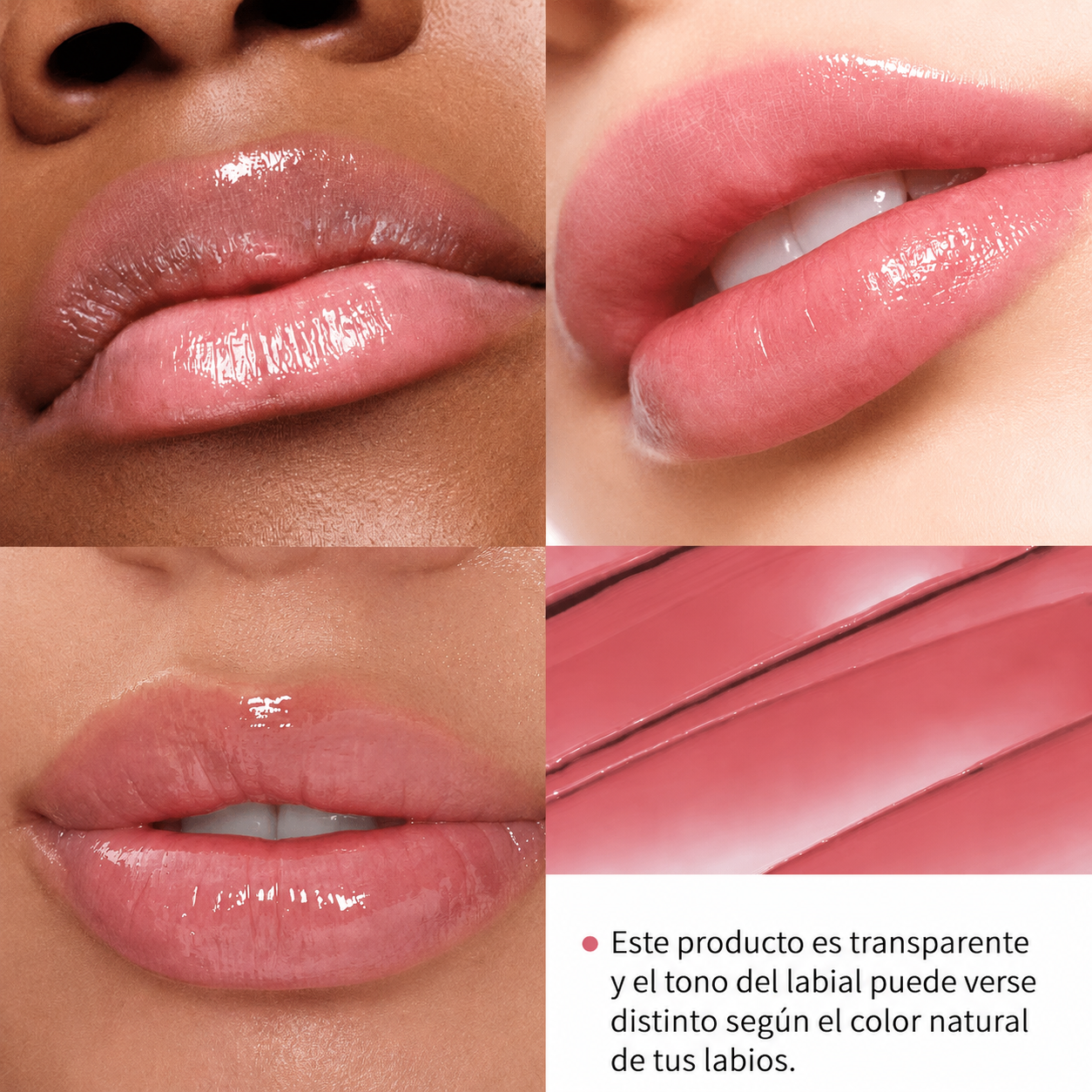 Bálsamo Labial Hidratante con Color